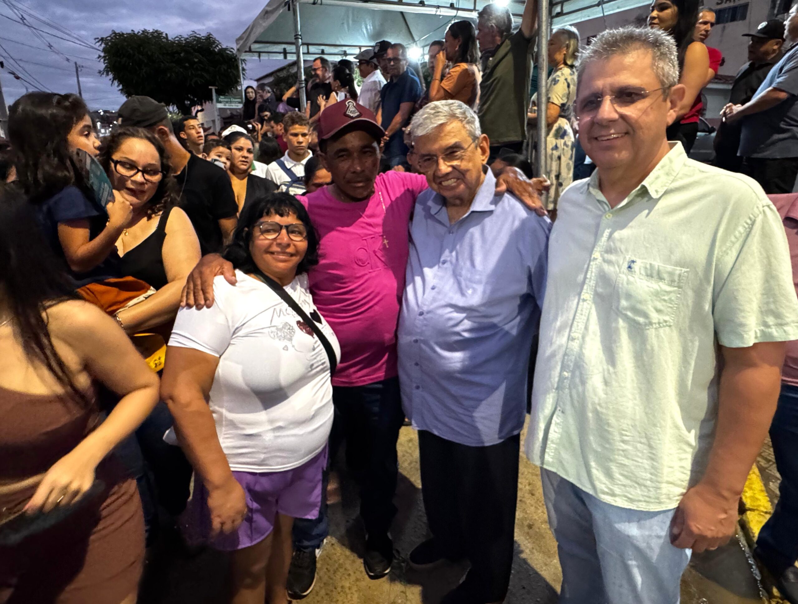 Garibaldi e Sancler participam de procissão de Santa Rita de Cássia em Santa Cruz