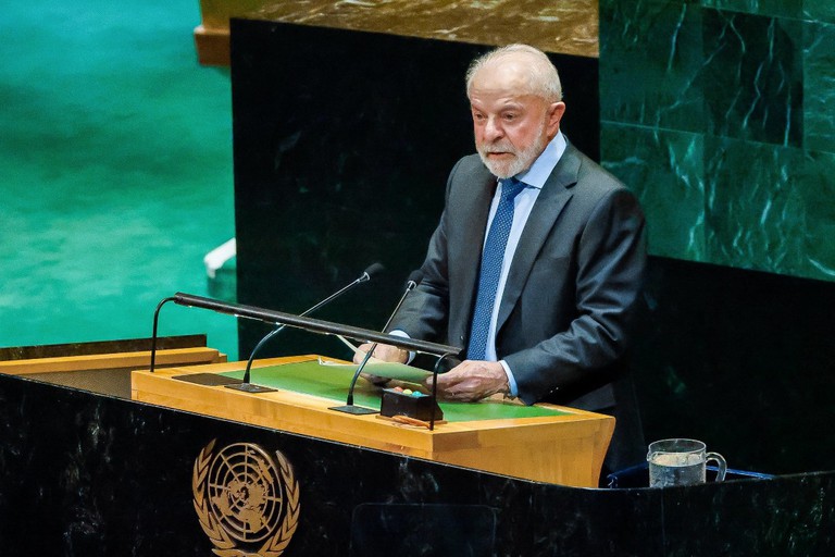 Lula critica ações de Israel em Gaza e defende Estado Palestino na ONU