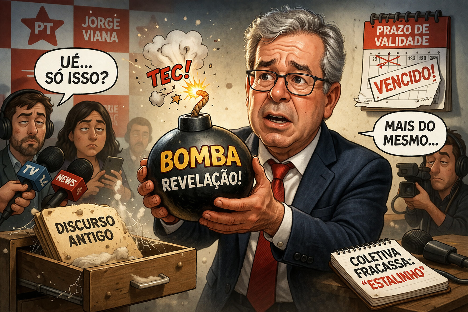 COLUNA FALA SÉRIO - A bomba que não explode mais