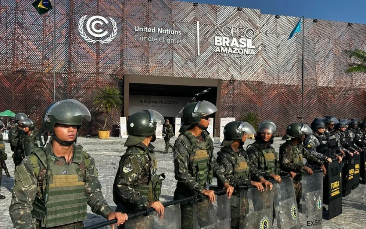 Segurança é ampliada na COP30 após alerta formal da ONU
