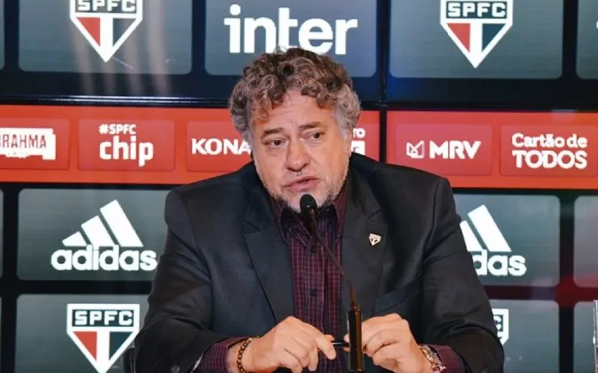 Relatório aponta depósitos em dinheiro de R$ 1,5 milhão em conta do presidente do São Paulo Futebol Clube