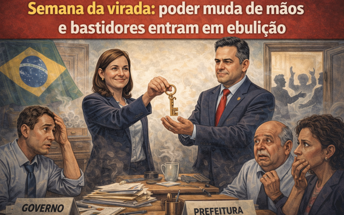 COLUNA FALA SÉRIO – Semana da virada: poder muda de mãos e bastidores entram em ebulição