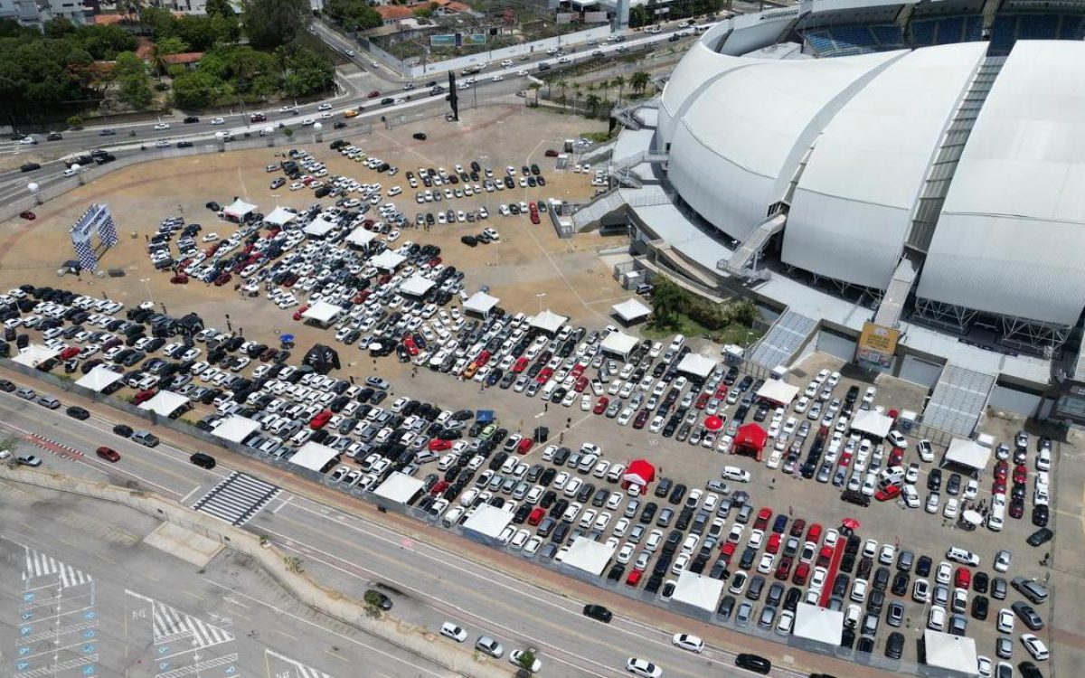 Maior feirão de veículos seminovos do RN segue até domingo na Arena das Dunas